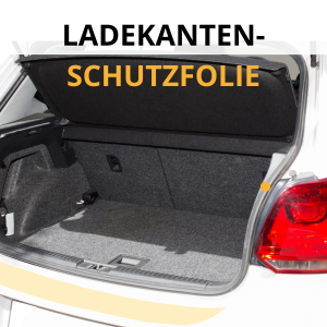 Ladekantenschutzfolie - schwarz - TOYOTA AVENSIS Limousine ( T27 ) ab 2009