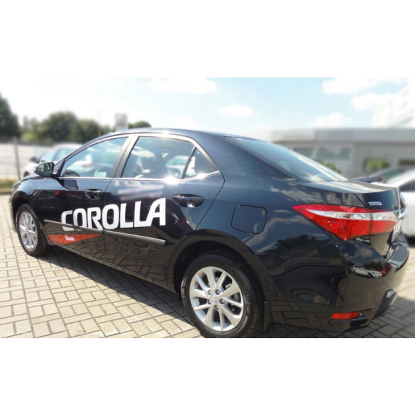 Schutzleisten für Toyota Corolla Limousine ab 2013