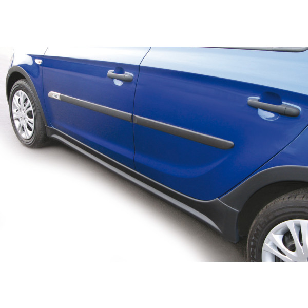 Styling - Kit, Hyundai i20, (Seitenschweller + Radkastenblenden), ABS schwarz, 5-türer