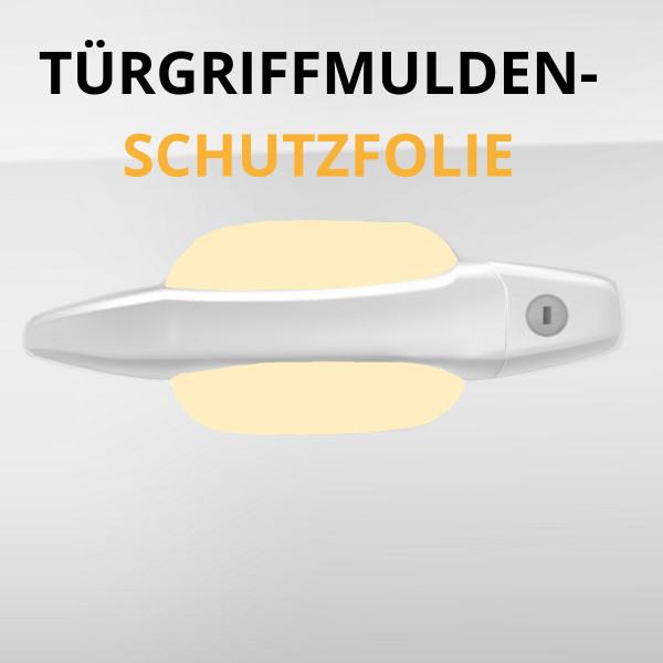 Türgriffmulden Schutzfolie - transparent - Opel ASTRA J 3-Türer