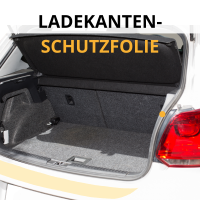 Ladekantenschutzfolie - schwarz - Opel Santa Fe 2018